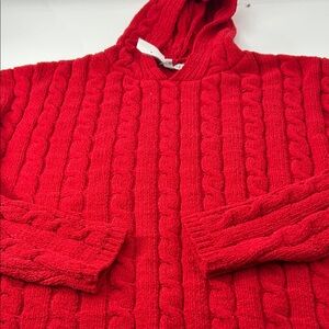 Love Red Knit Sweater